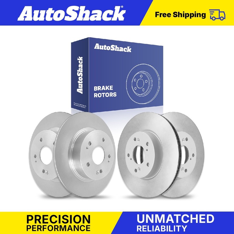 Front Rear Brake Rotors Set for 2016-2022 Honda HR-V 1.8L