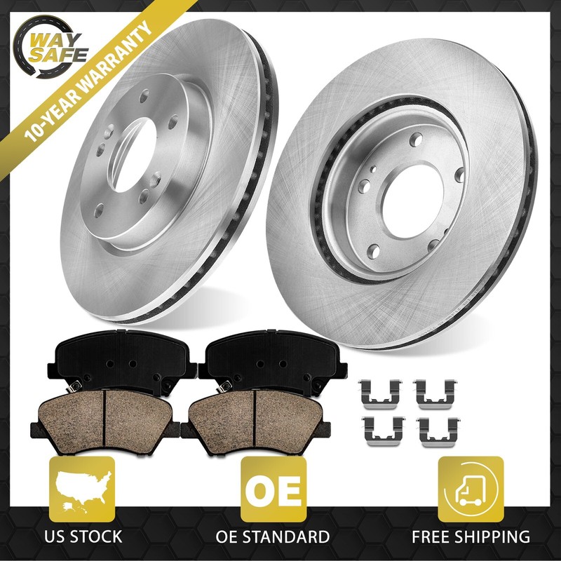 Front Rotors Brake Pads for Kia Koup Forte5 Hyundai Elantra GT Veloster