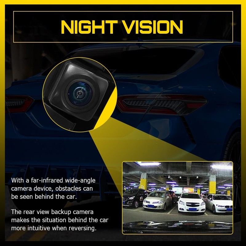 1-10 Rear Park Reverse Camera Night Vision for 2018-2023 Toyota Camry 8679006090 gallery