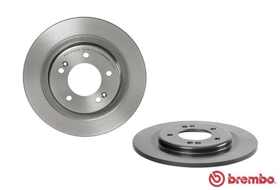 Fits Hyundai i40 2011-2019 1.6 CRDi 1.7 2.0 AZ Rear Brake Discs 584113Z100 gallery