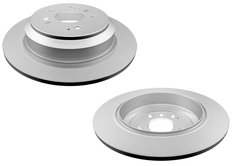 Rear Coated Disc Brake Rotors & Pads Parking Shoe for Honda Pilot 2016 2020 2022 gallery