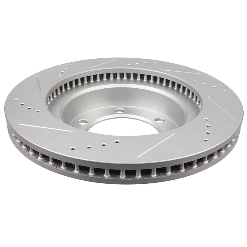 319MM FRONT DRILLED DISC ROTOR + BRAKE PAD FOR TOYOTA TACOMA FJ CRUISER 4RUNNER gallery