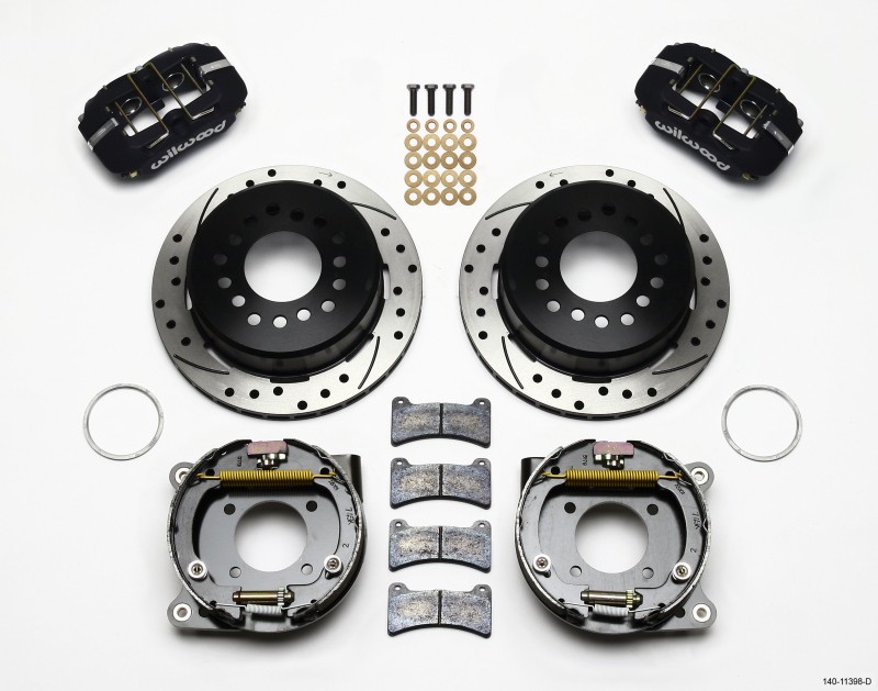 Wilwood Dynapro Low-Profile Rear Disc Brake Kit for Chevy 12 Bolt, 11 Inch