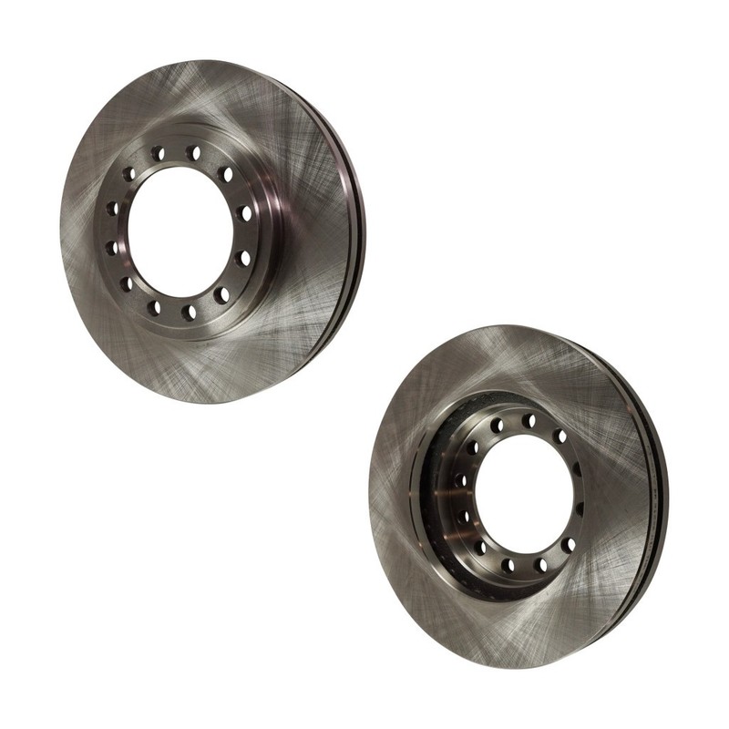 For Chevy W3500 Tiltmaster 1997-2009 Brake Discs | Front | 2-Wheel Set | Natural