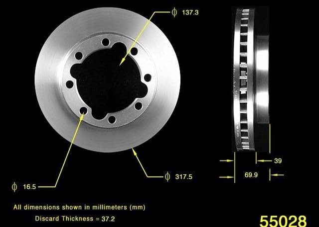 Bendix Premium Drum And Rotor Disc Brake Rotor P N Prt1770 gallery
