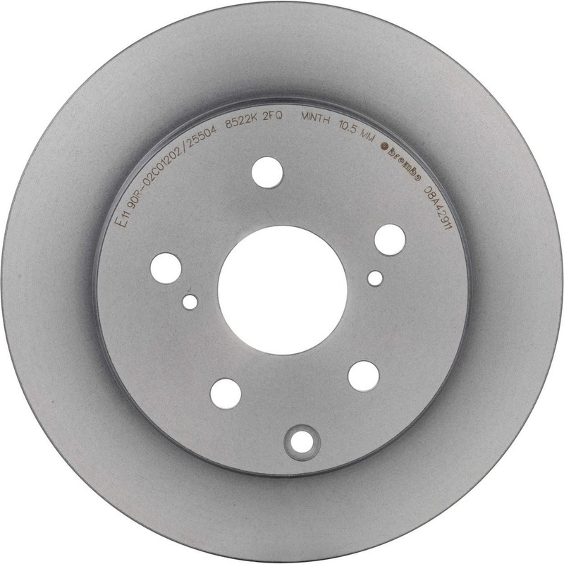 Disc Brake Rotor Rear 08.A429.11-AA Fits 2010-2012 Lexus HS250h