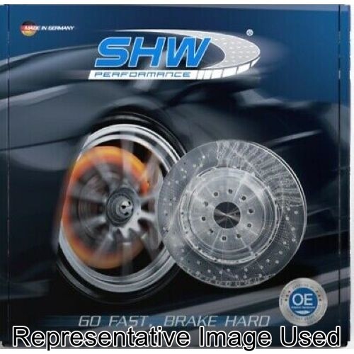 SHW Performance BRR48504 Rear Right Rotor 385 mm Cross-drilled