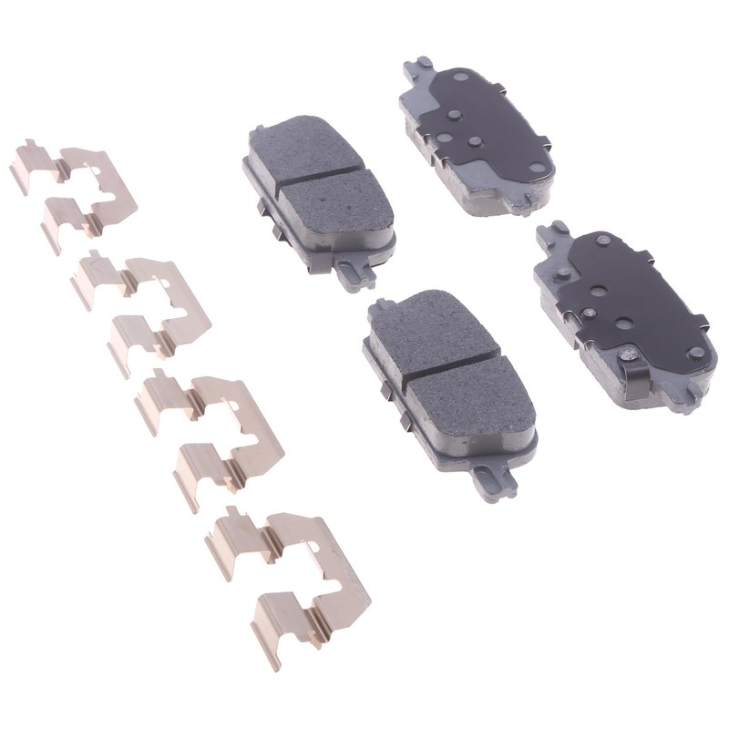 ACDelco Disc Brake Pads and Rotors Kit Front Rear For 2016 Chevrolet Malibu gallery