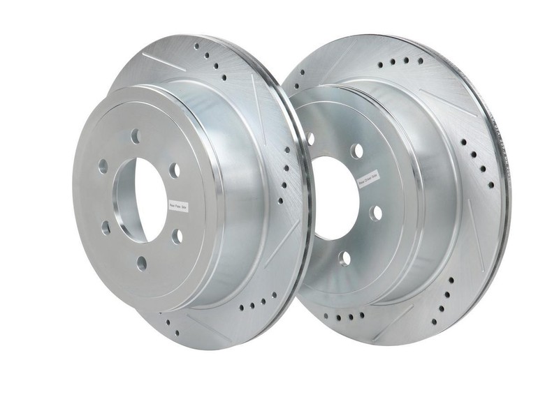 PowerStop Rear Disc Brake Rotor Set for 2007 Ford F-150 FX2 5.4L V8 FLEX SOHC gallery