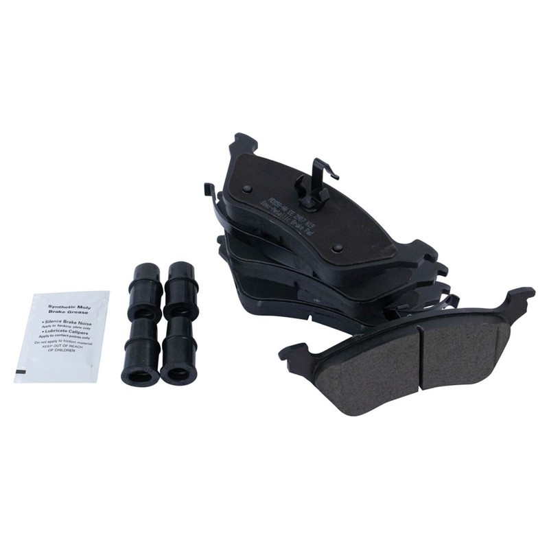 TRQ Brake Pad & Performance Rotor Kit Metallic Rear for Town & Country Caravan gallery