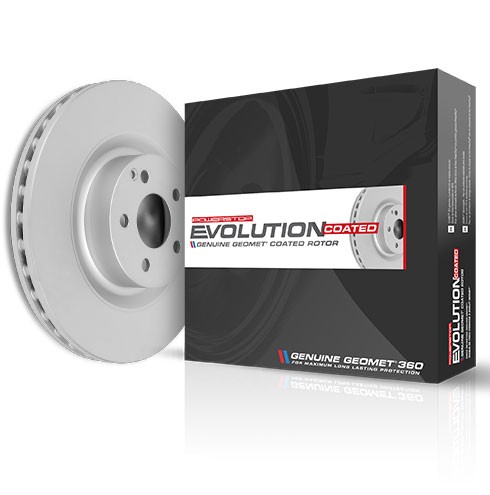 Powerstop Power Stop Ar8650evc Front Evolution Geomet Coated Brake Rotor