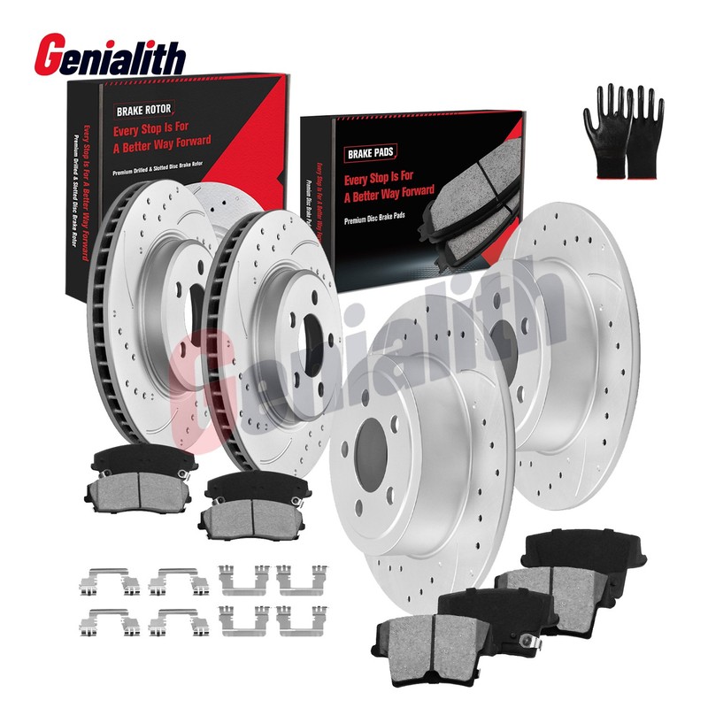 RWD 320mm Front & Rear Brake Rotors Pads for Dodge Charger Challenger Magnum 300