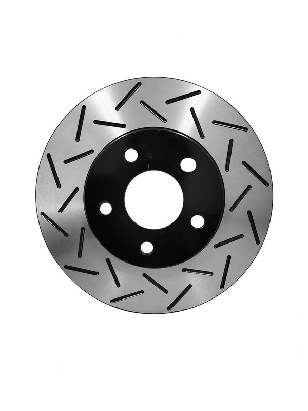 Duraplus Front Coat T-Slot Brake Rotors Ceramic Pads EST-34258/34237x-CRD1129