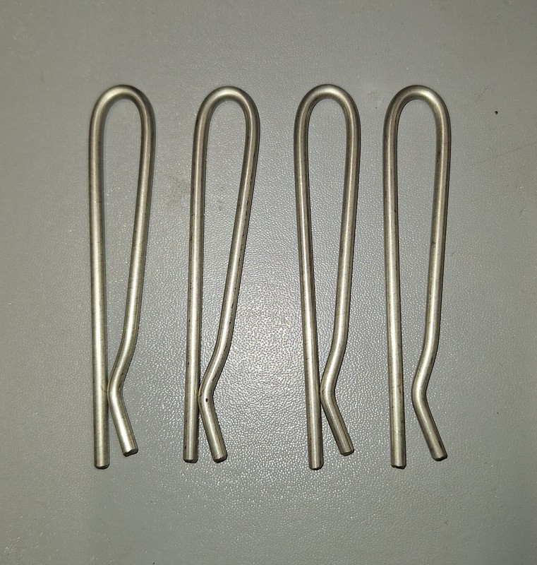 Set of 4 Brake Pad Retaining Pins suit FF1600, Van Diemen, Reynard, Ray, etc
