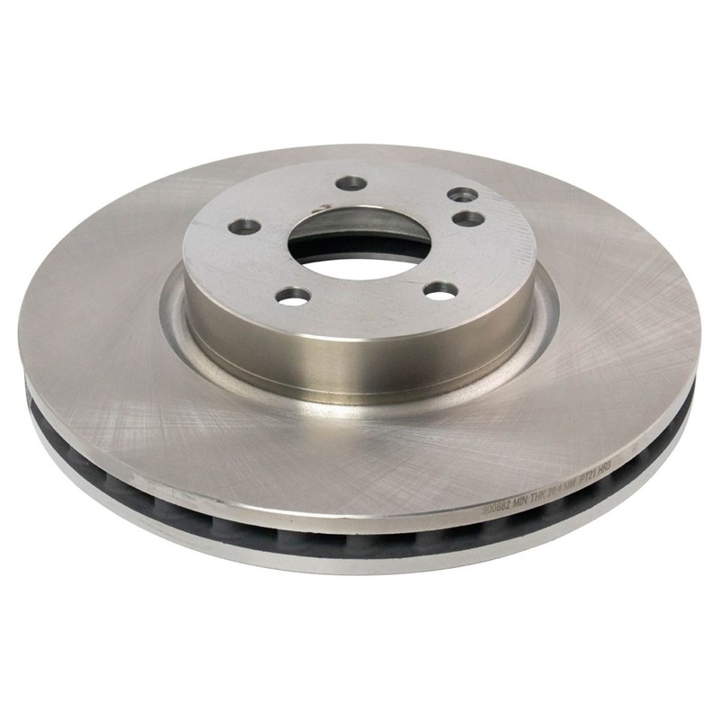 Front Replacement Disc Brake Rotor Pair Set of 2 for Mercedes Benz New gallery