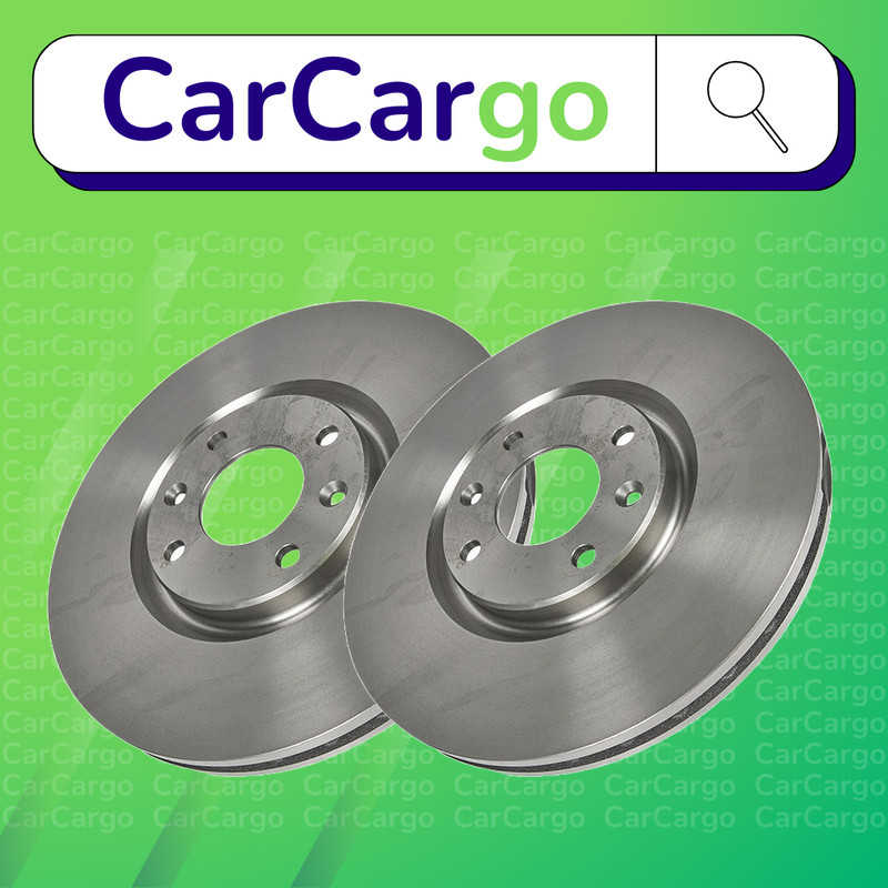 Premium Vented Front Brake Discs Citroën C4 BlueHDI 110 2020-2024 302 mm