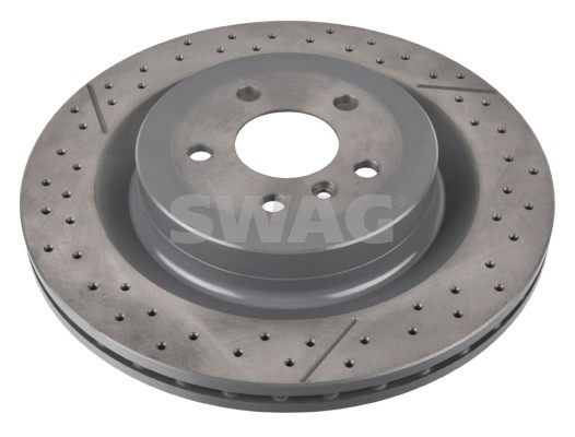 SWAG 10 10 7712 Brake Disc for Mercedes Benz