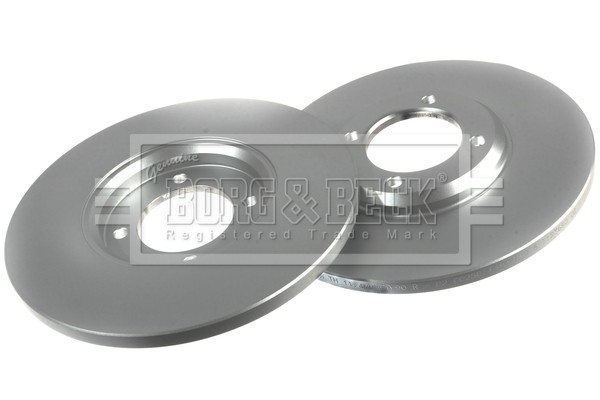2x Brake Discs Pair Solid fits FORD ESCORT Mk2 1.3 Front 74 to 81 245mm Set B&B gallery