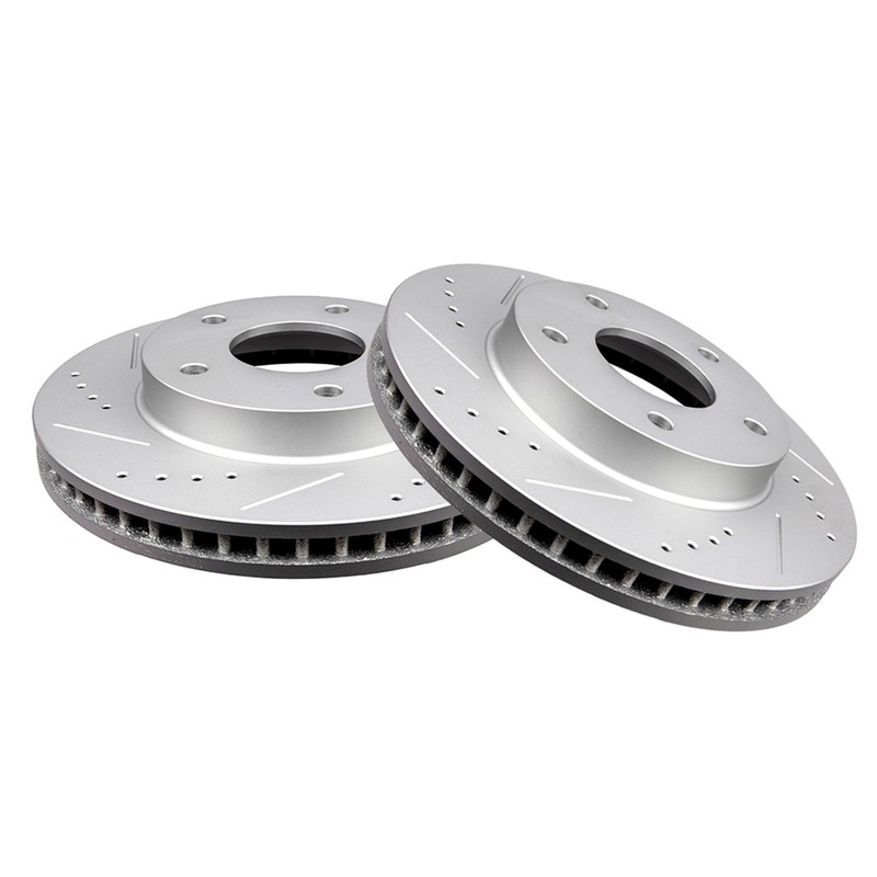 Front Brake Rotors Fits 1997-2005 Chevrolet Blazer 1998-2004 S10 Drilled Slotted