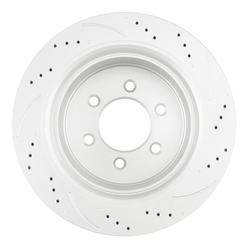 2x Rear Drilled & Slotted Brake Disc Rotors For 2012-2018 Ford F-150 CL3Z2C026A gallery