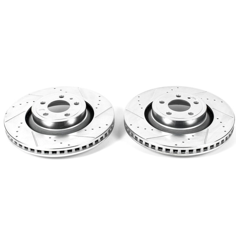 PowerStop Disc Brake Rotor Set - Fits Ford Mustang 2015-2020 PowerStop Evolution gallery