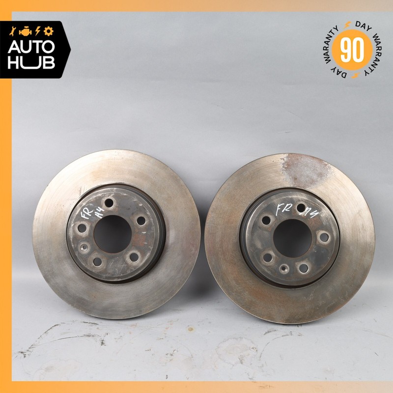 17-24 Audi B9 A4 Front Brake Rotors Disc Left and Right Set OEM 56k gallery