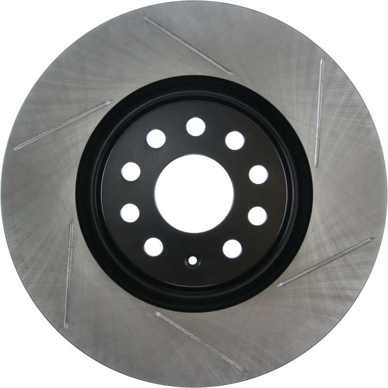 StopTech Sport Slotted 1-Piece Front Brake Rotor for 15-18 Volkswagen GTI gallery