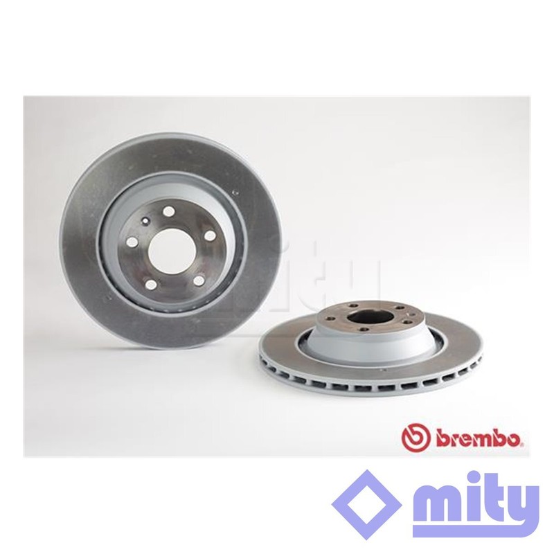 Fits Audi TT 2006-2014 2.0 TDi 2.5 3.2 Brake Discs Rear Mity 8J0615601A