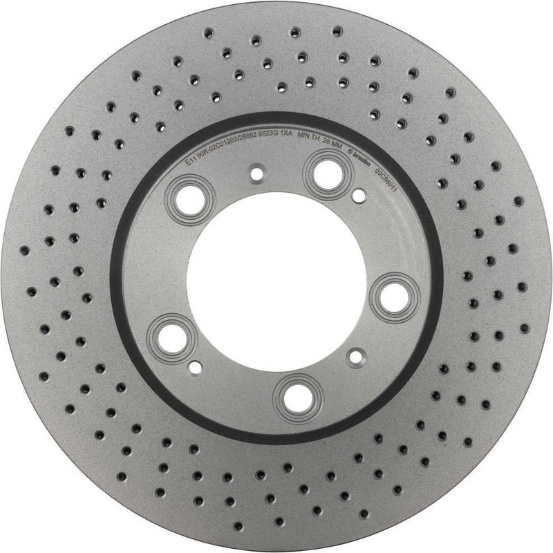 Disc Brake Rotor fits 1999-2012 Porsche 911 Boxster Cayman BREMBO NORTH AMERICA