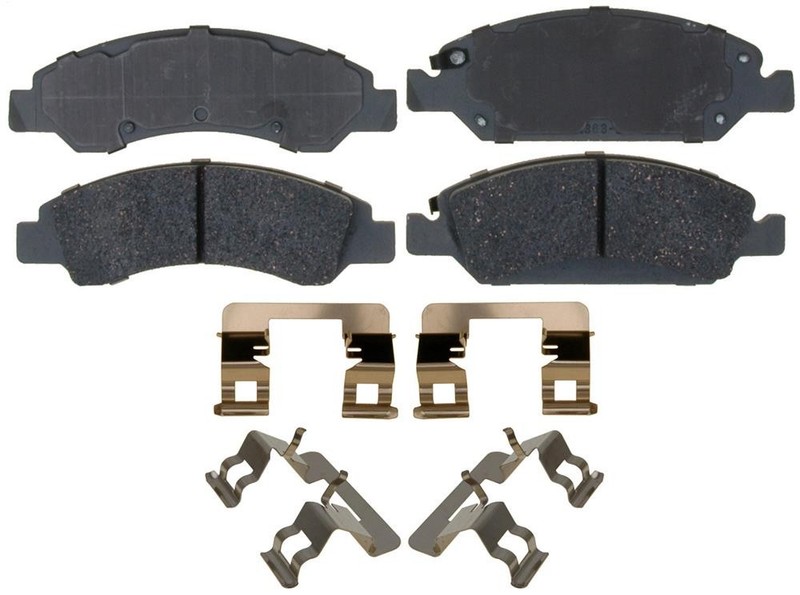ACDelco Disc Brake Pads and Rotors Kit Front Rear For 2014 Chevrolet Express gallery