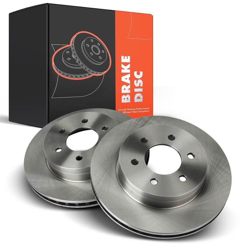 2x Front LH & RH Disc Brake Rotors for Dodge Dakota 1997-2002 Durango 1998-2002