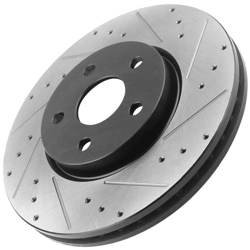 For CHEVROLET EQUINOX Rear Brake Disc Rotors 2010 2011 2012 2013 2014 -2017 gallery