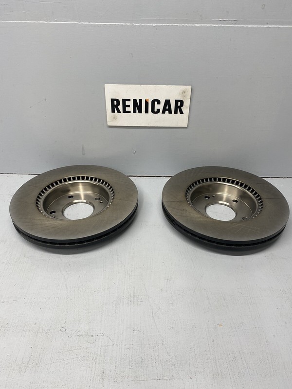 Hyundai I30 07-12 IX20 10- Plus Kia Front Brake Discs Pair 280mm Vented New OE gallery