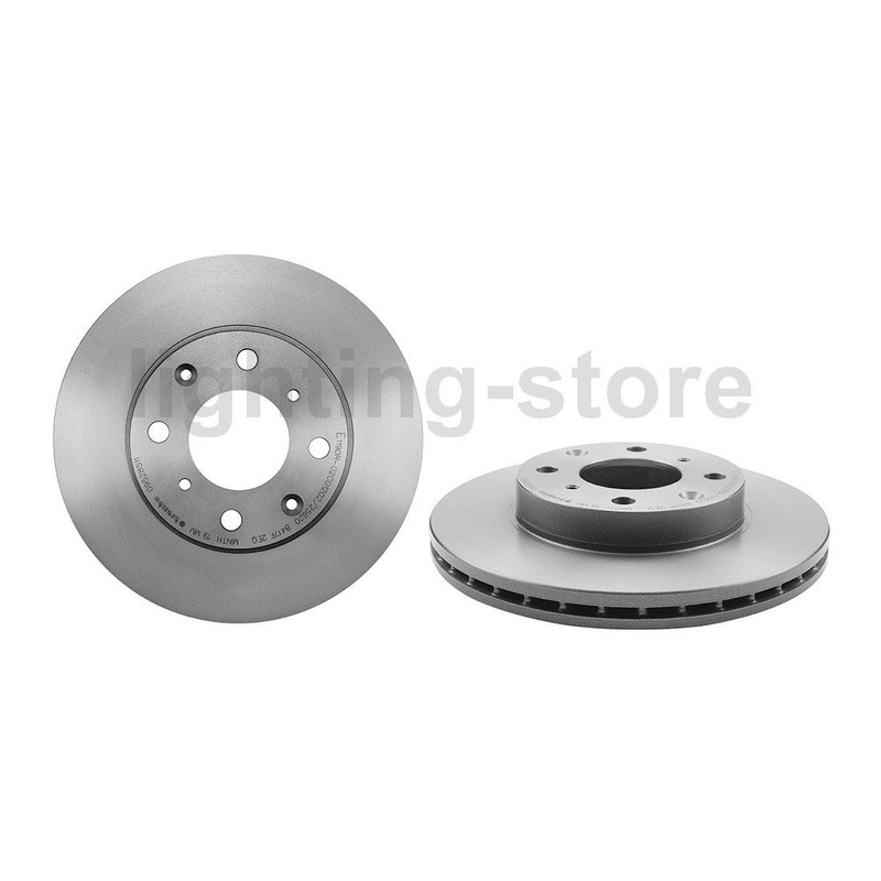 Front Brake Pads and Disc Rotors set Fits 2000 Honda Civic 1992 Honda Civic gallery