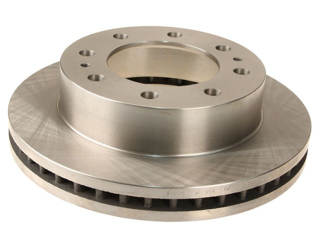 Front AC Delco Silver Brake Rotor fits Chevy Avalanche 2500 2002-2004 12PFXJPH