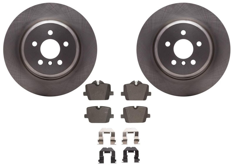 Disc Brake Rotors Disc Brake Pads Fits BMW 330i xDrive 19 20 21 2022 2023 2024