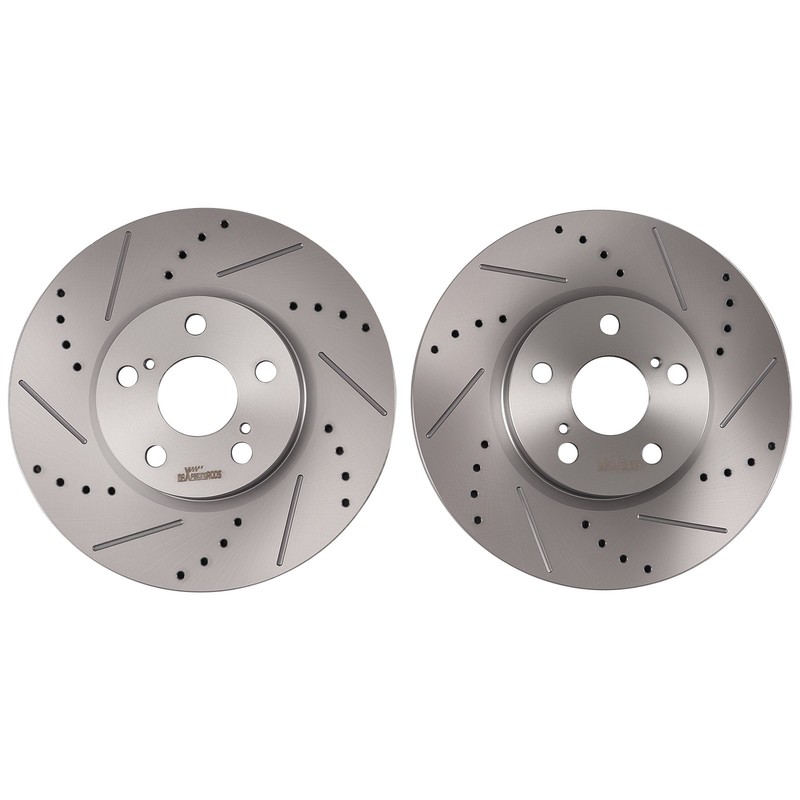 Front Dirver & Passenger Side Brake Rotors for Pontiac Vibe 2009-2010 S31505 gallery