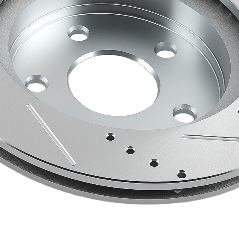Front Drilled Brake Rotors+Brake Calipers For Ram 1500 2011-2018 18B5055 18B5054 gallery