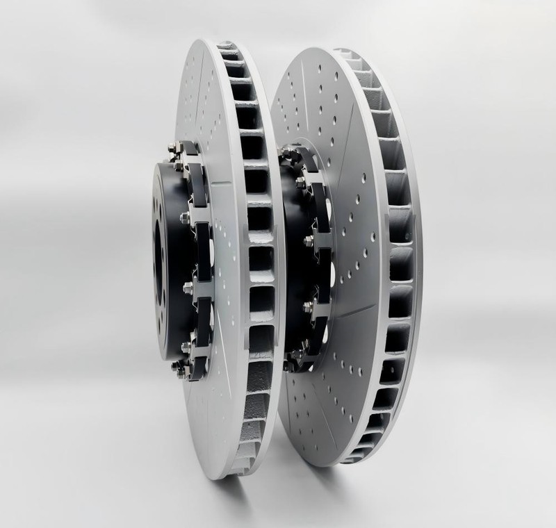 For BMW M2 F80 M3 F82 F83 M4 Front Brake Discs Rotor Floating Drilled & slotted gallery