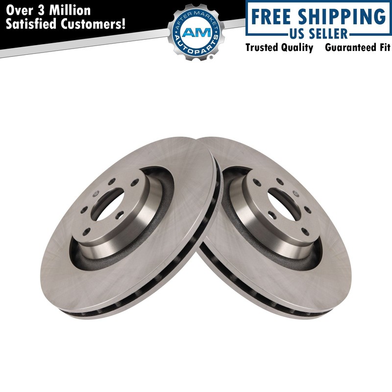 Front Brake Rotors Set Fits 2006-2011 Audi A6 2005-2011 A6 Quattro