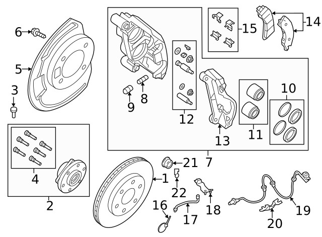 Genuine Nissan Disc Brake Rotor 40206-9FV0A gallery