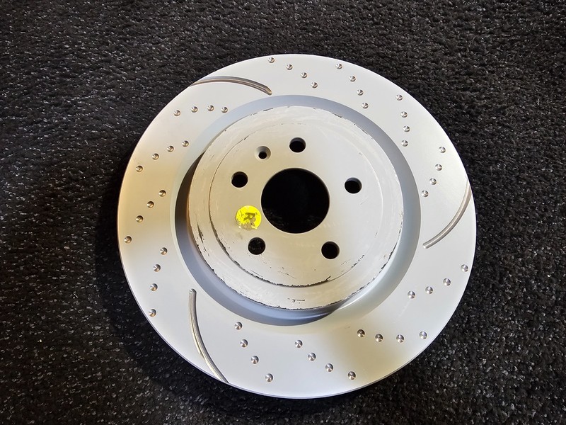 (QTY 2) EBC Brakes GD7519 Brake Rotor Right Side For Cadillac CTS 09-2014 gallery