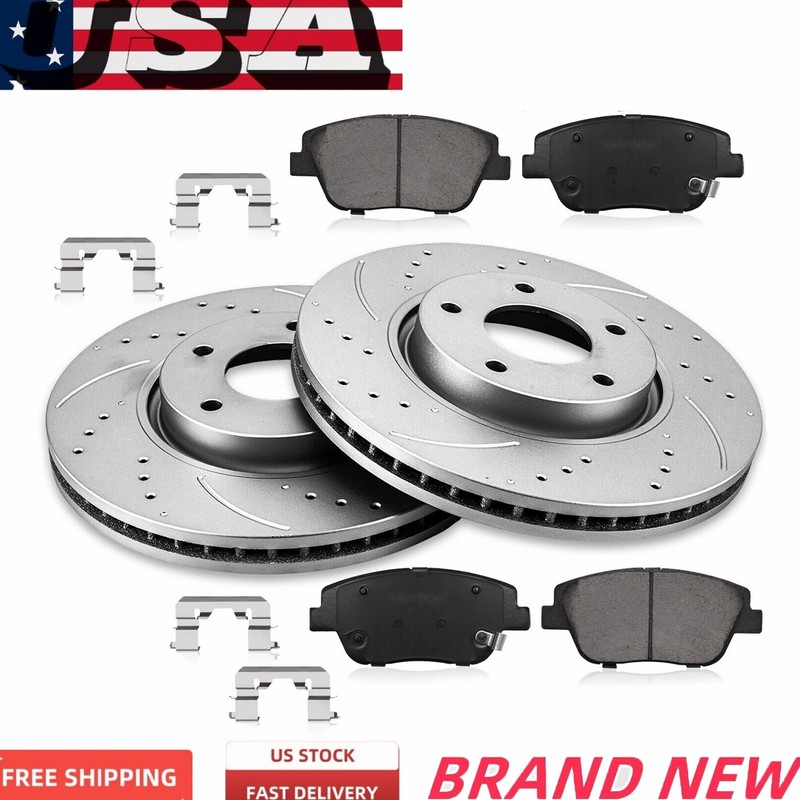 Rear Disc Rotors Brake Pads for Impala Carlo Chevy Allure Monte LaCrosse Buick