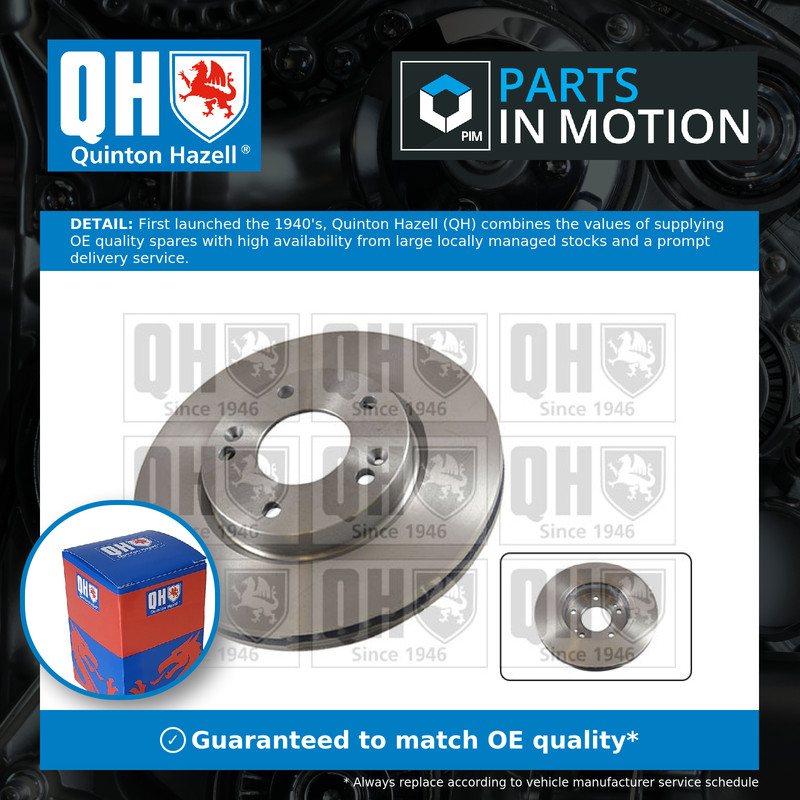 2x Brake Discs Pair Vented fits HYUNDAI TRAJET FO 2.0 Front 00 to 08 276mm Set