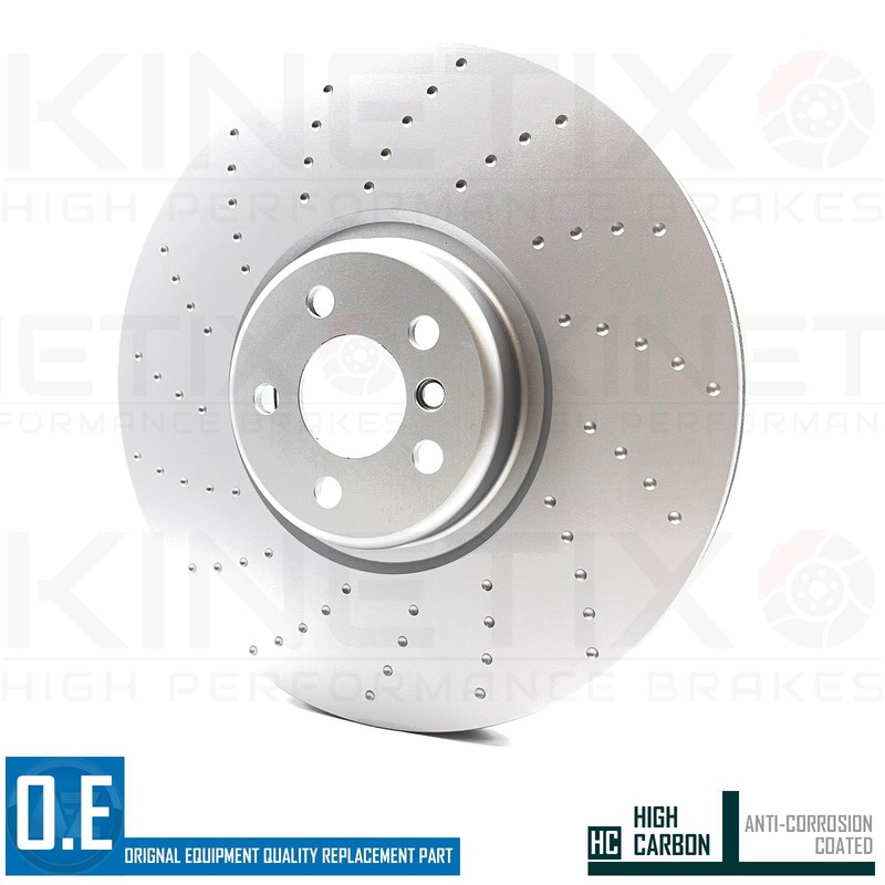FOR BMW X6 30d G06 M SPORT FRONT REAR DIMPLED BRAKE DISCS 395mm 370mm FR RR gallery