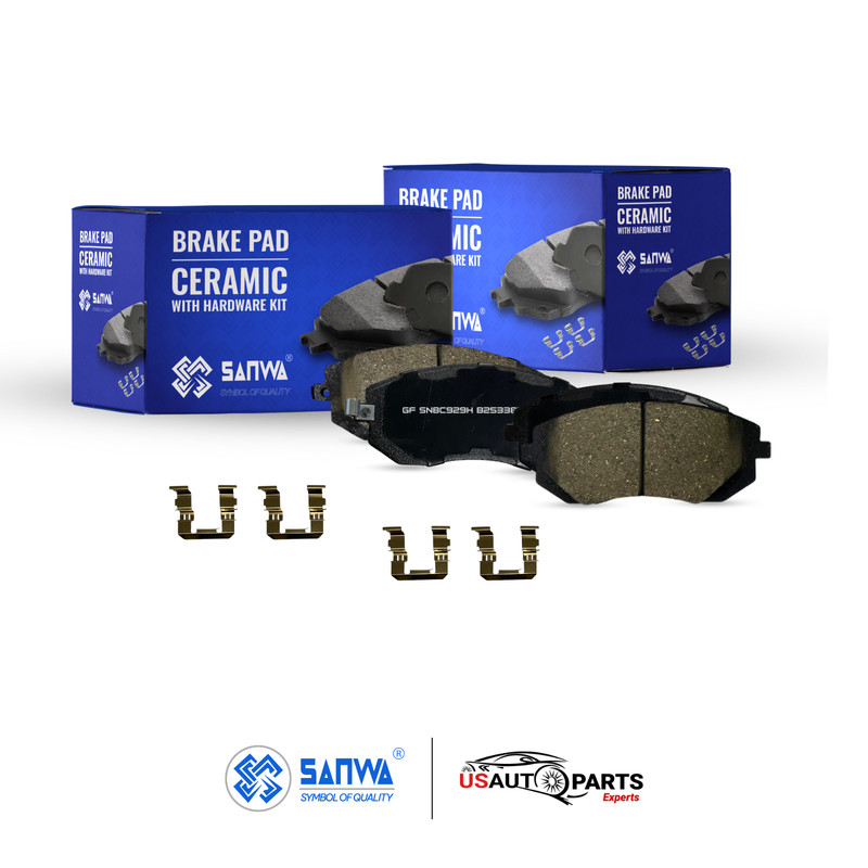 FRONT BRAKE ROTOR VENTED GEOMET D&S & CERAMIC PAD KIT 293mm FOR SUBARU 2005-2012 gallery