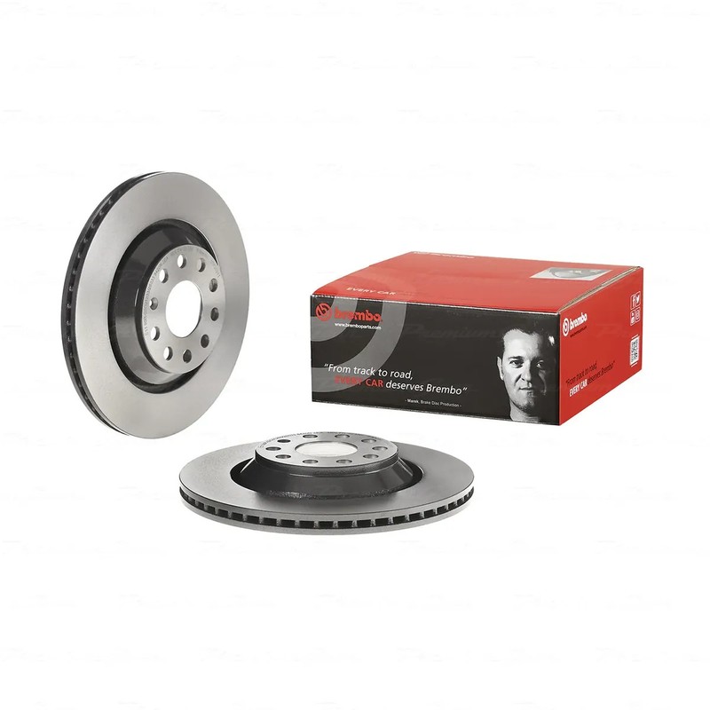 Front+Rear Brembo UV Coated Disc Rotors+NAO Pads for VW Passat 3G2(B8) 16-19 gallery