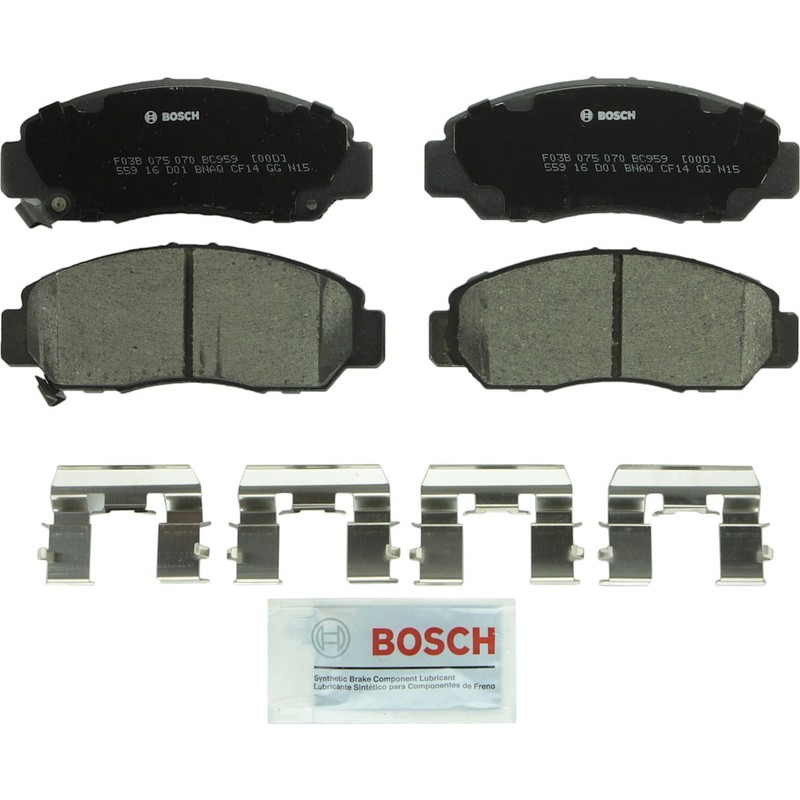 BC959 Bosch 2-Wheel Set Brake Pad Sets Front Coupe Sedan for Acura CSX Accord gallery