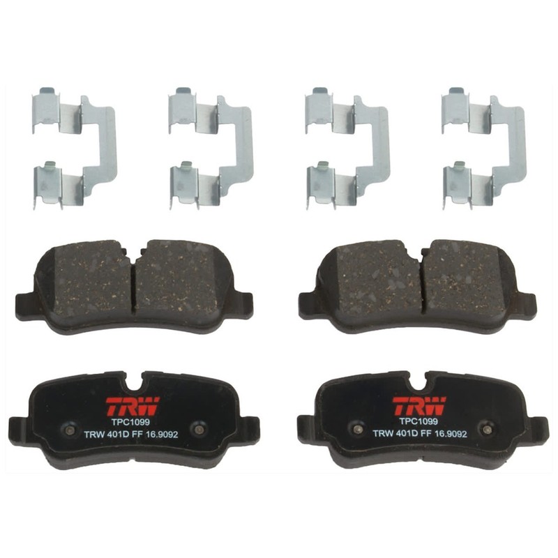 KIT-073024-6869 TRW Brake Disc and Pad Kits 4-Wheel Set Front & Rear gallery