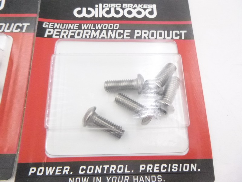 Lot of 2 5 Pack Wilwood 230-3829 Brake Rotor Bolt 3/8-16" Thread 1.000" L gallery